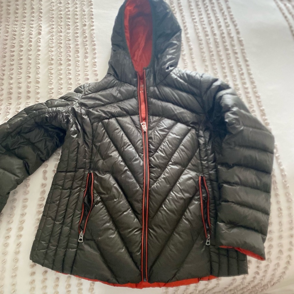 Lucky Brand Green  and Orange Jacket